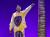 Bad Bunny performs on stage