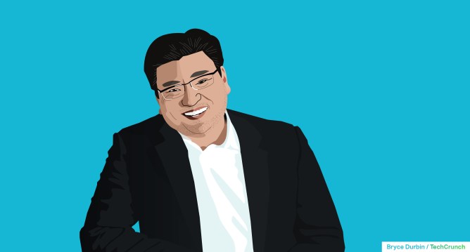 Illustration of Hans Tung of GGV Capital