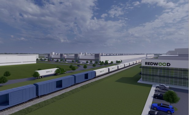 Redwood material-south carolina rendering