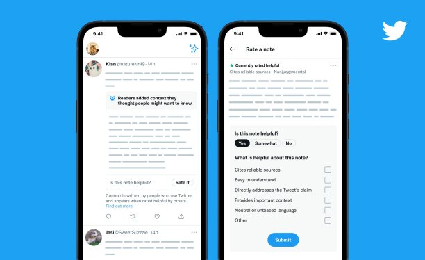 Twitter community notes