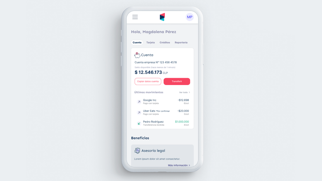 Kredito business loan app Chile