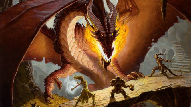 Dungeons & Dragons scene
