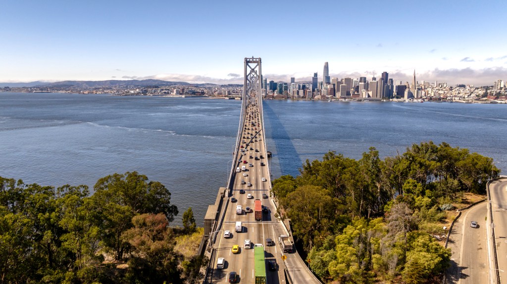 The San Francisco Bay Bridge