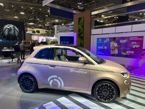 Fiat500e at CES