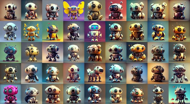 Array of Scenario game art images