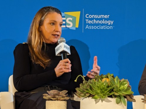 Netflix President of Worldwide Advertising Jeremi Gorman at CES.