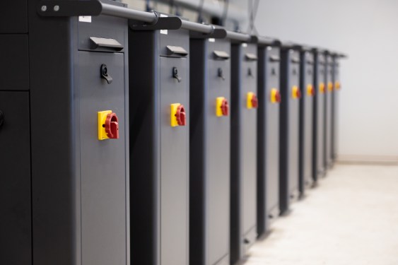 Qarnot's digital boilers running in a heating network in Finland