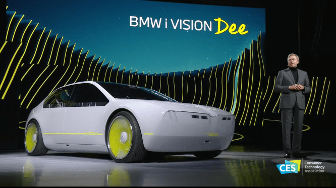 I vision dee bmw concept car ces 2023