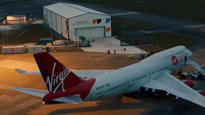 virgin Orbit spaceport cornwall