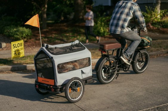 Rad Power trailer and pet insert
