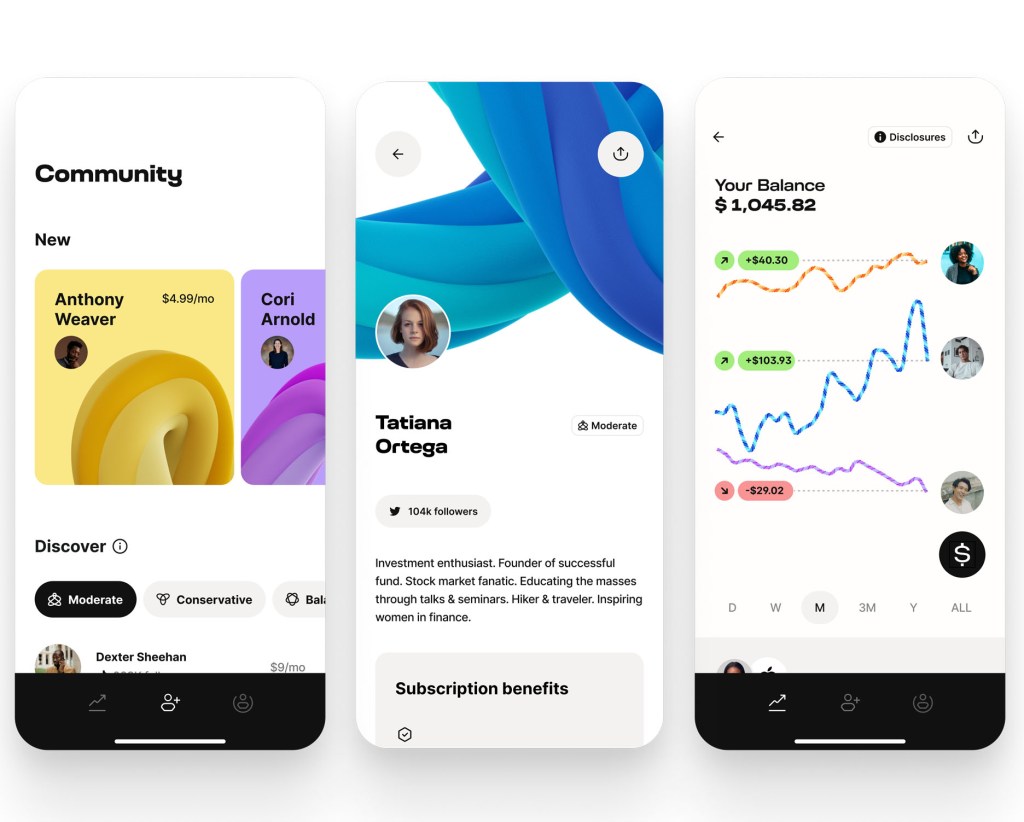 Follow social investing