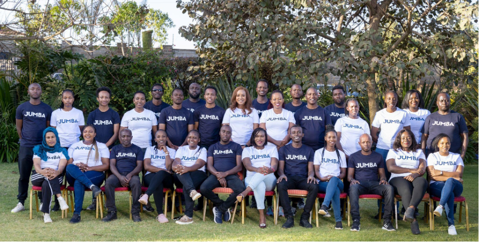 Construction tech startup Jumba team photo.