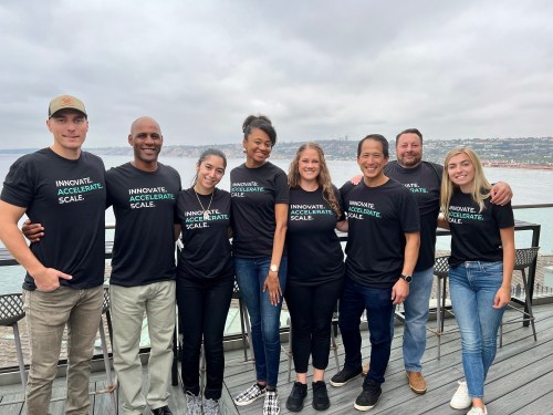 Nex Cubed team: Nick Phillips, Marlon Evans, Miranda Perez, Jade Lockard, Maggey Hoffmann, Mike Ma, Kip Quackenbush, Caroline DiNapoli.