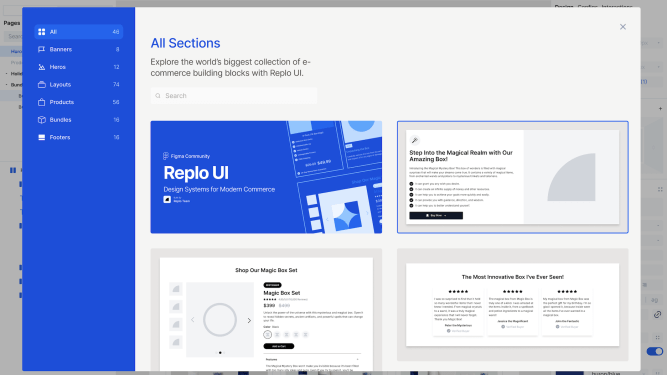 Replo Shopify landing page creator