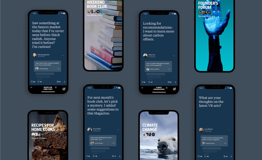 Flipboard notes feature