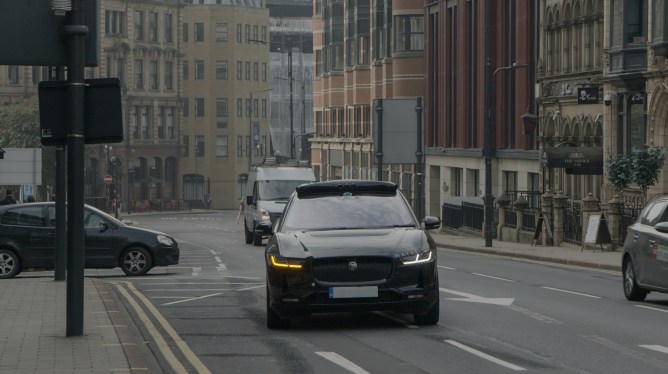Wayve driving in Leeds