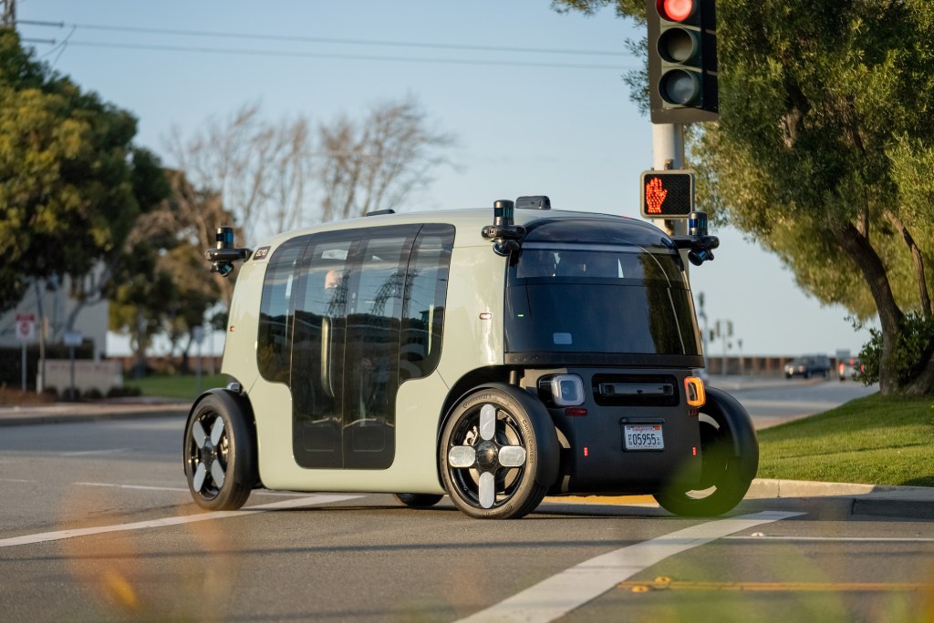 Zoox robotaxi California