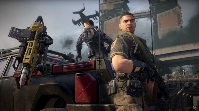 A screenshot of the Activision video game Black Ops III.