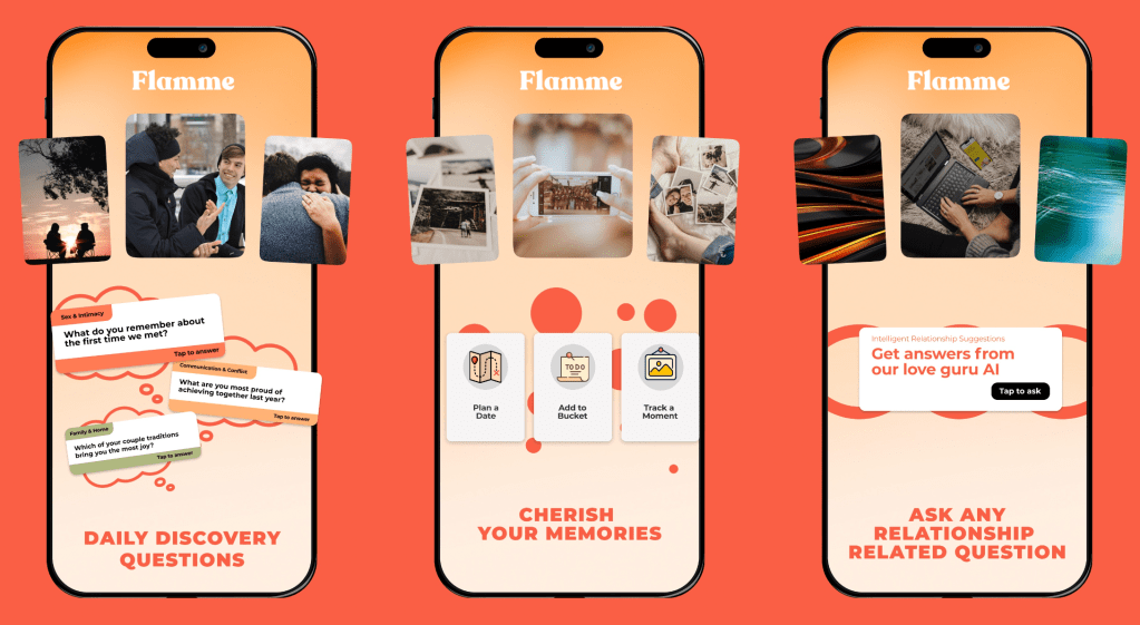 Flamme relationship app