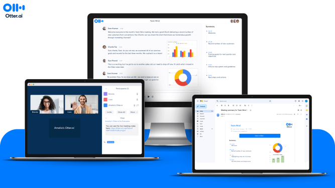 Otter.ai new meeting assistant