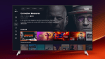 Tubi TV screen with display of availabe shows