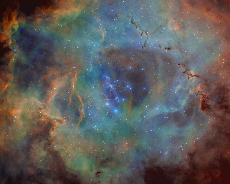 Image of the Rosette Nebula.