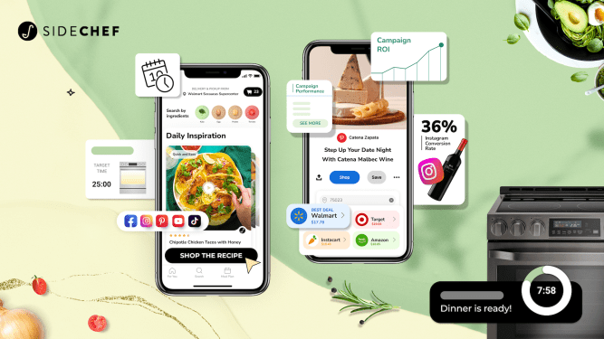 SideChef recipe app