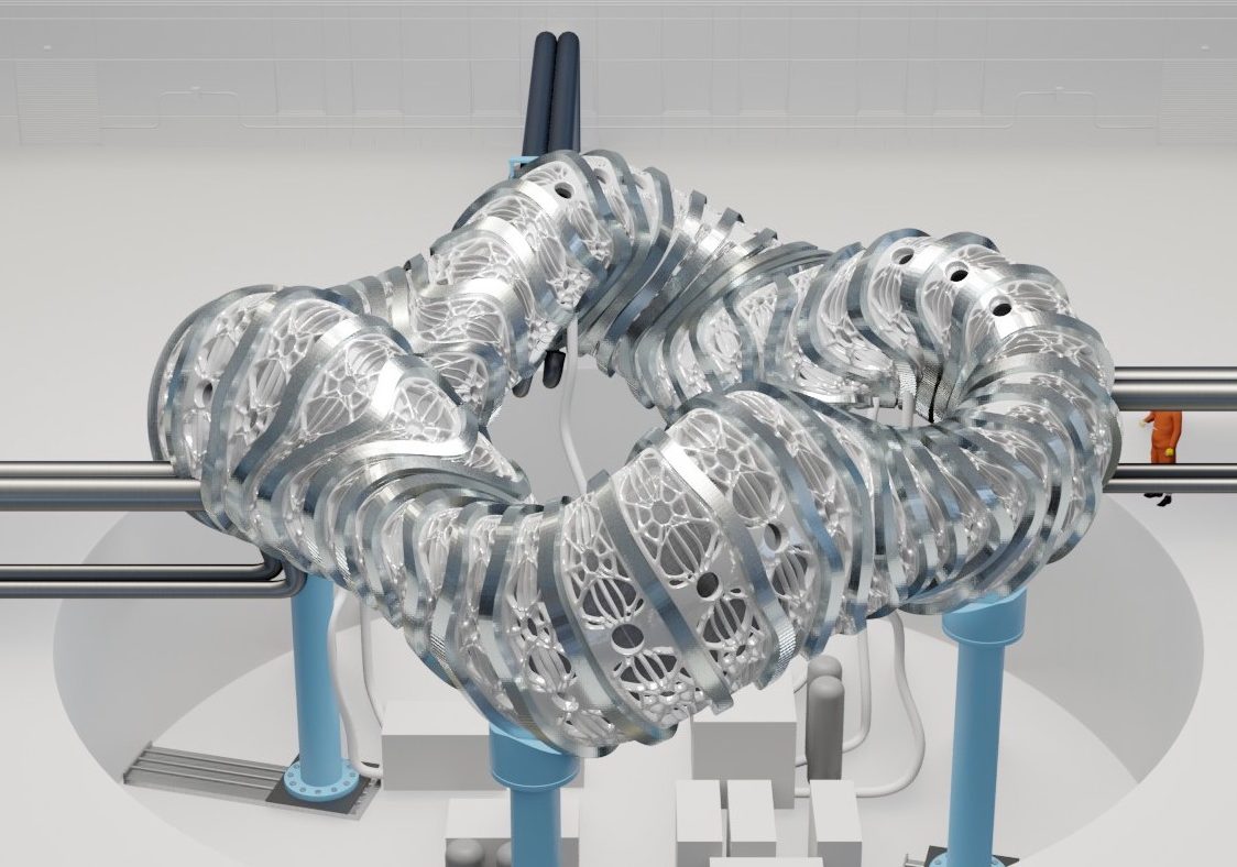 Type One Energy stellarator mockup