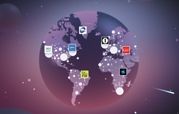 TI Explorer WorldRadio map
