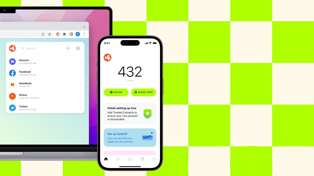 Uno screen