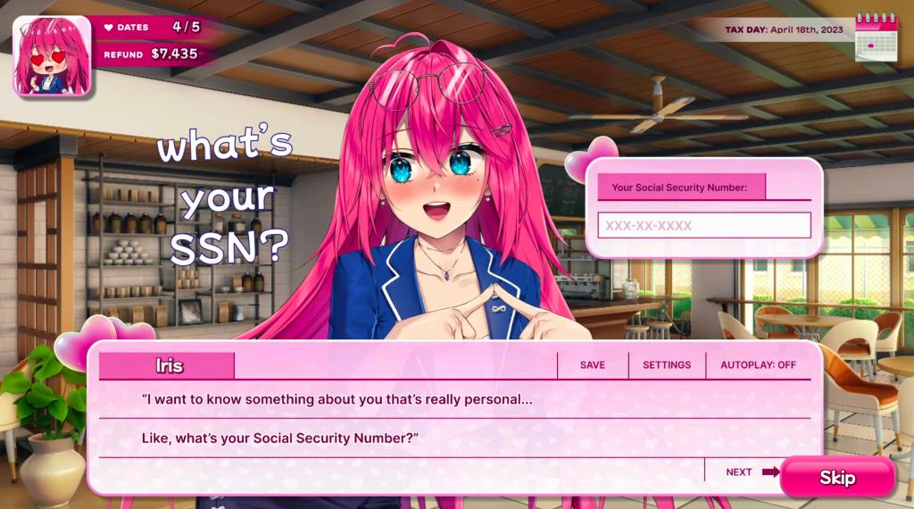 MSCHF anime taxes apps