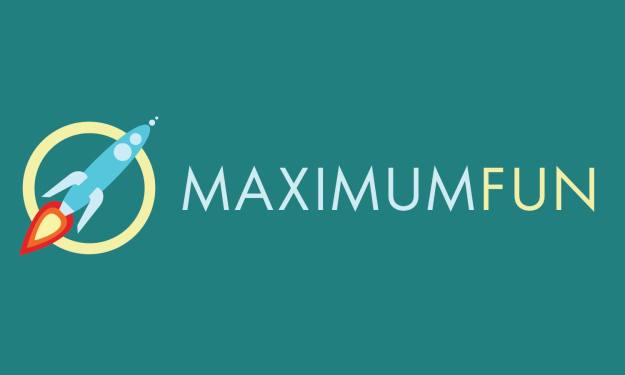 Podcast network Maximum Fun logo