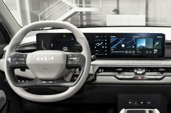 Kia EV9 interior from New York International Auto Show