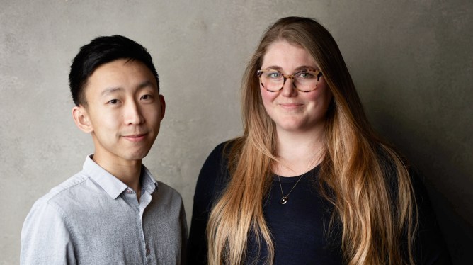 Ansa co-founders JT Cho and Sophia Goldberg