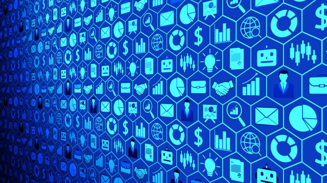 Honeycomb with different aspects of computing in each space.