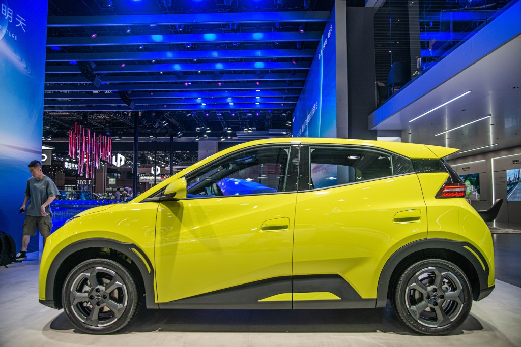 BYD Seagull Shanghai Auto Show