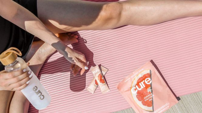 Cure hydrating electrolyte mix