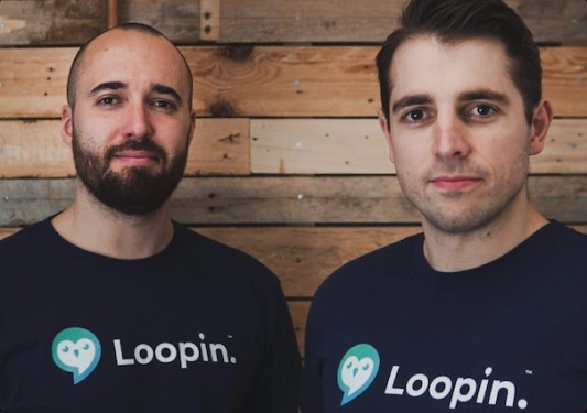 Loopin team - Ben Williams and Antony Thompson