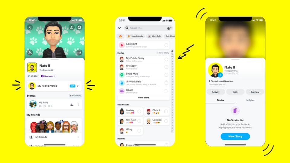 Public Profiles on Snapchat