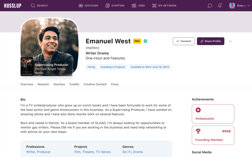 HUSSLUP example page