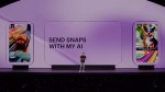 person onstage at Snap Summit 2023