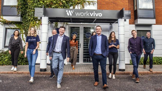 The Workvivo founders and team