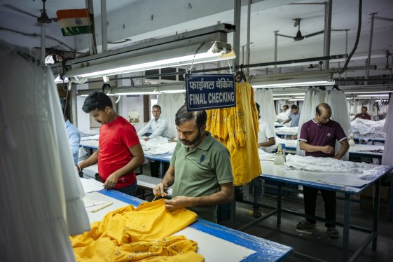 Cloth manufacturing