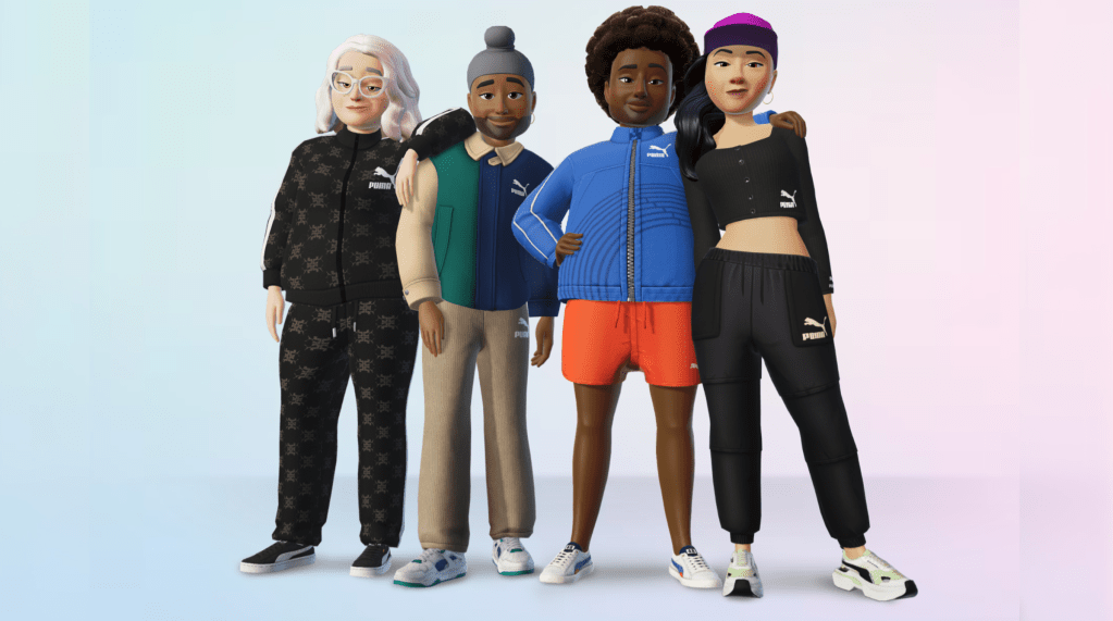 4 Meta avatars