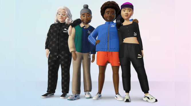4 Meta avatars