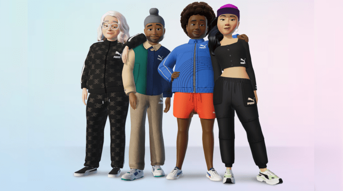 4 Meta avatars