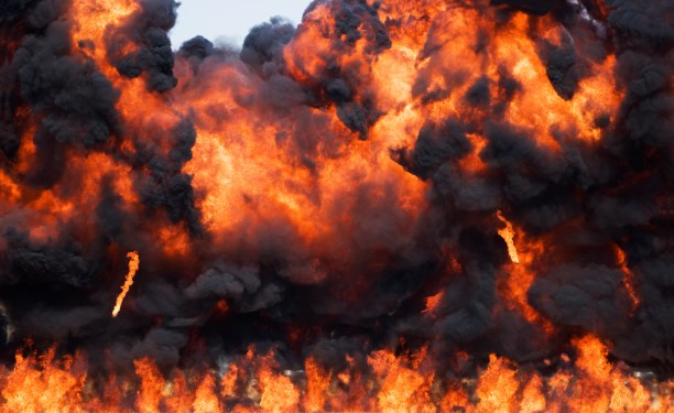 fire ball explosion