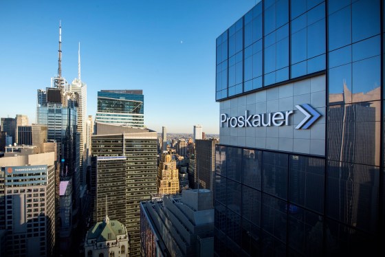 Proskauer's office in Times Square