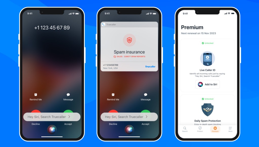 Truecaller live caller ID iPhone