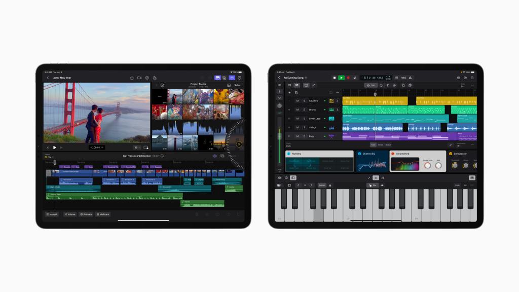 Apple launches Final Cut Pro and Logic Pro on iPad